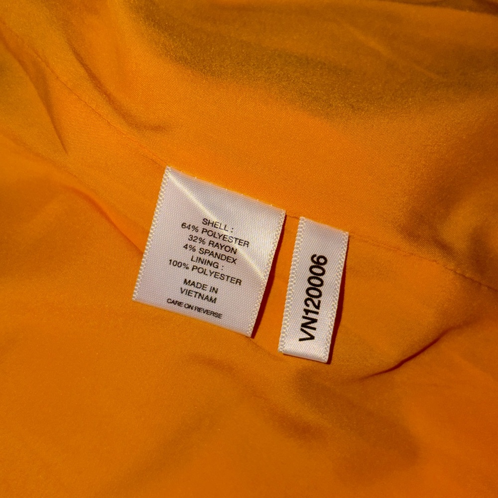 New York & Company Vibrant Yellow Blazer - Picture 5 of 5